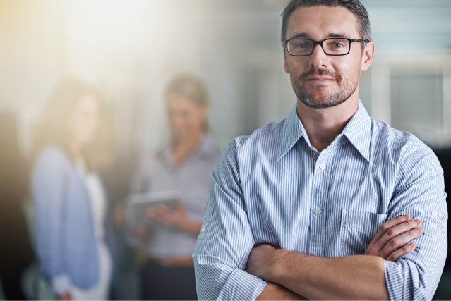 Erfolgreicher Geschäftsmann