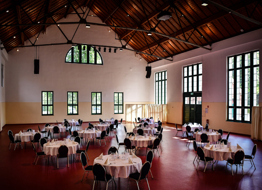 Das Kesselhaus im historischen Wasserwerk Bockum