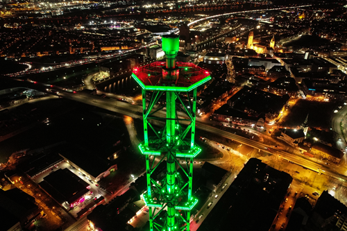 Duisburg in der Nacht