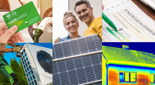 Verschiedene Energiedienstleistungen