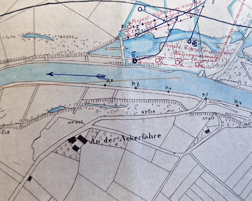 Klassischer Lageplan