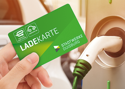 Die Stadtwerke-Ladekarte