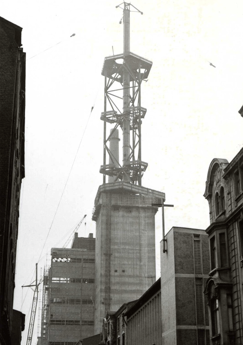 Der Stadtwerketurm wächst