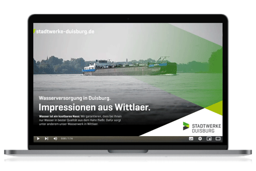 Screenshot aus dem Video über das Wasserwerk Wittlaer