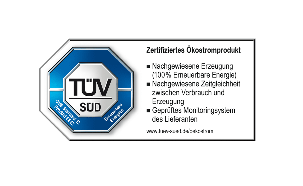 Die TÜV SÜD-Zertifizierung