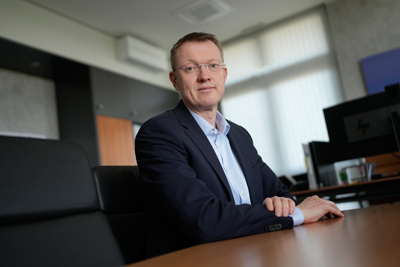 Der Vorstandsvorsitzende Marcus Vunic