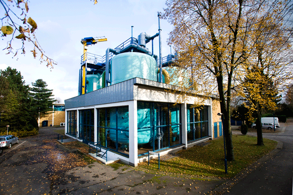 Wasserwerk in Wittlaer